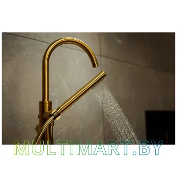 Смеситель Armatura Moza Gold 5035-510-31 картинка 3